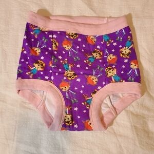 New 1 Pair Cocomelon Girl's Training Pants, Sz 3T